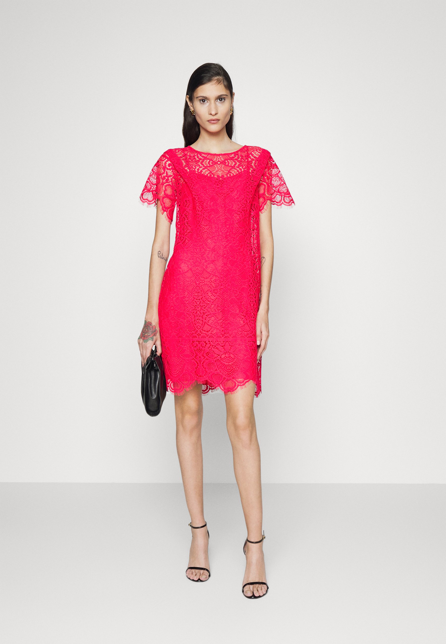 LIU JO ABITO CON CINTURA - Vestito elegante - azalea/fuxia - Zalando.it