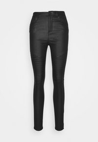 Vero Moda VMSOPHIA SKINNY BIKER COATED  - Jeans Skinny Fit - black/coated