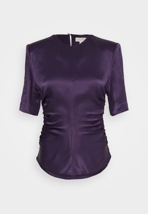 Materiel GATHERED WAIST BLOUSE - Μπλούζα - deep purple
