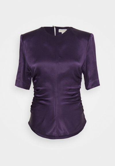 Materiel GATHERED WAIST BLOUSE - Μπλούζα - deep purple