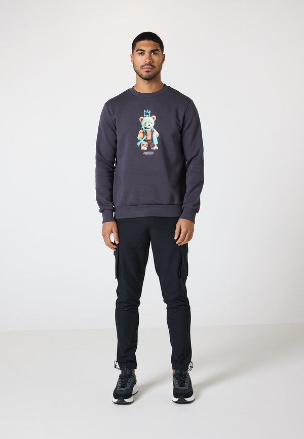 SPRAY ARTIST TEDDY CREWNECK - Sweatshirt - charcoal3
