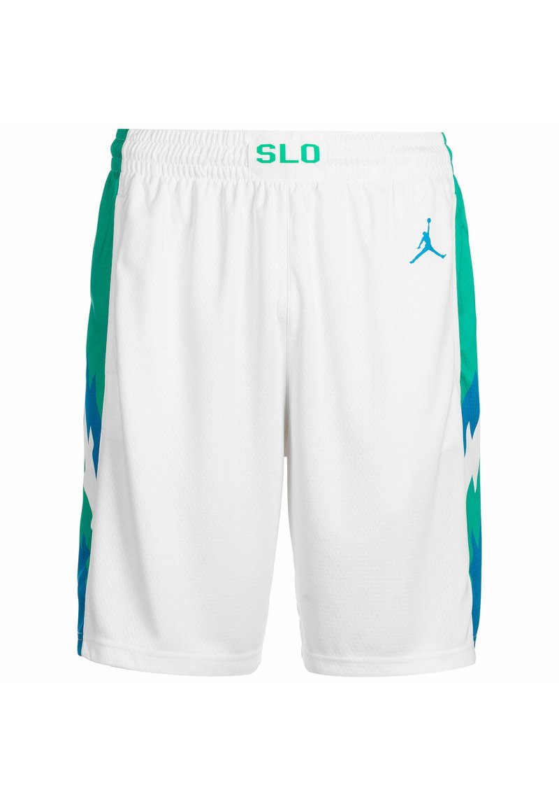 Nike Performance SLOWENIEN BASKETBALL Shorts white green