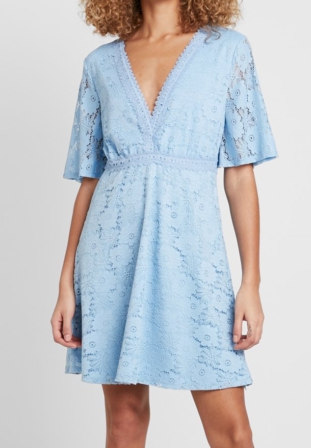 VILA Robe de soirée - blue