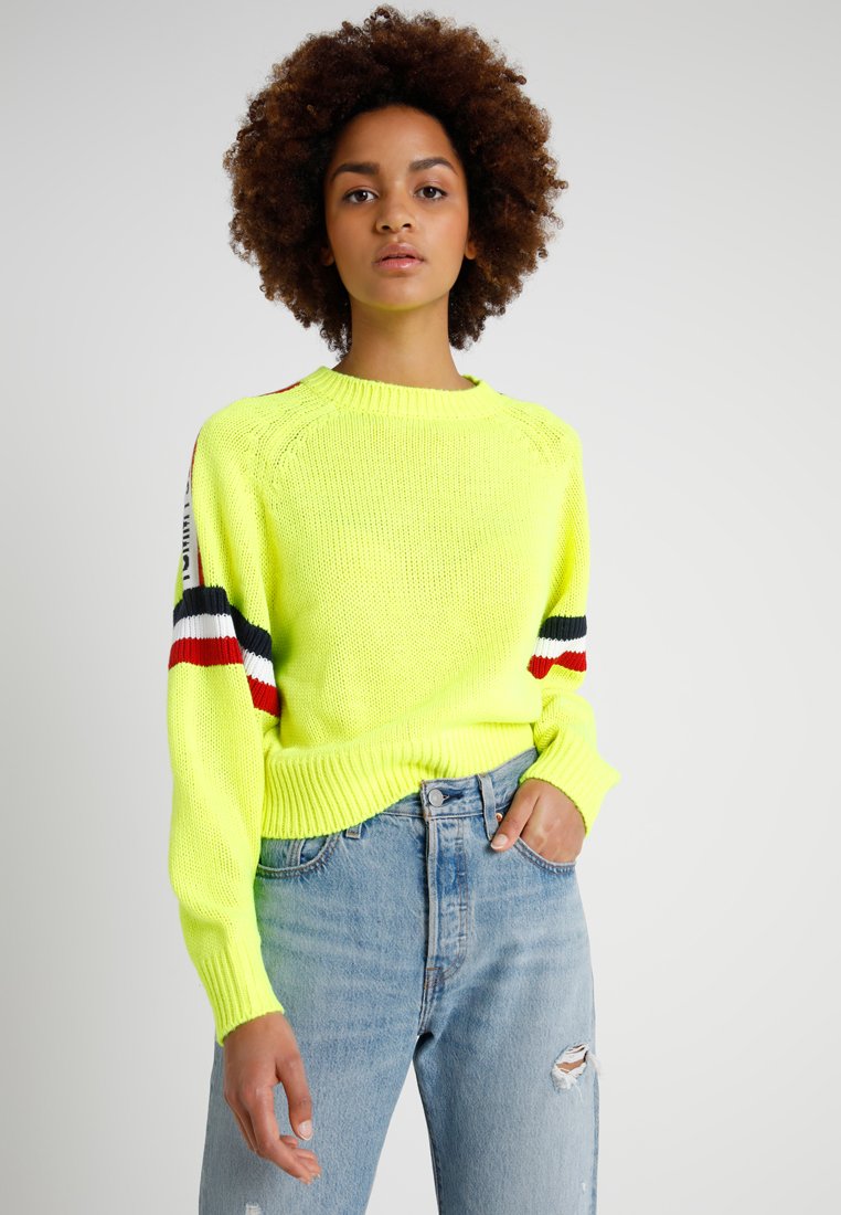 tommy jeans safety yellow