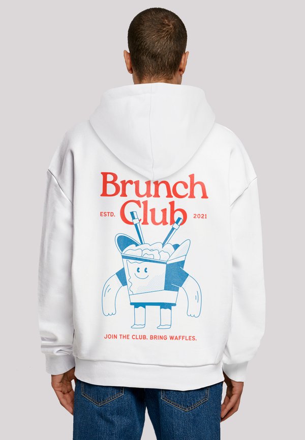 THE BRUNCH CLUB - Kapuzenpullover - weiß