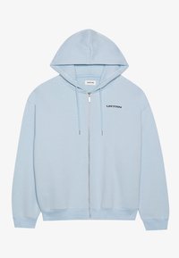UNISEX - Zip-up sweatshirt - light blue