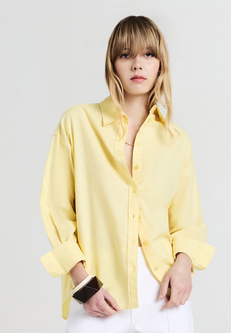 Calliope Hemdbluse - giallo limone