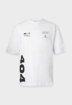 YOURTURN by Zalando, UNISEX REGULAR FIT - T-shirts print - white/black