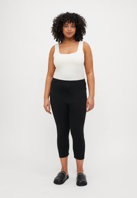 Even&Odd Curvy - 2 PACK - Leggings - Trousers - black Thumbnail Image 1