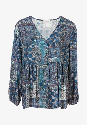 Blouse - turquoise