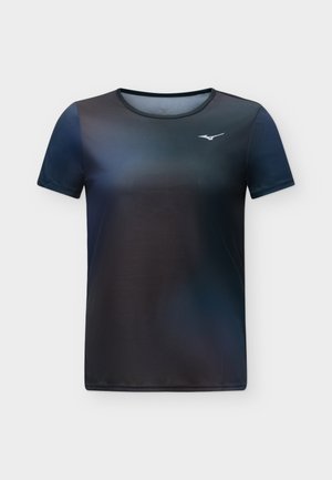 Mizuno, CORE GRAPHIC TEE - T-shirt de sport - insignia blue