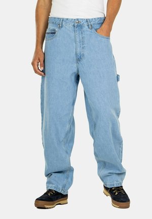 BAGGY WORKER - Jean boyfriend - iconic light blue