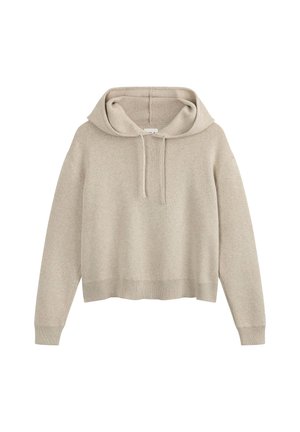 MELA, STRICK KAPUZENPULLOVER STYLE JANISHA - Trui - kiesel melange