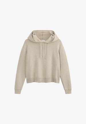 MELA, STRICK KAPUZENPULLOVER STYLE JANISHA - Trui - kiesel melange