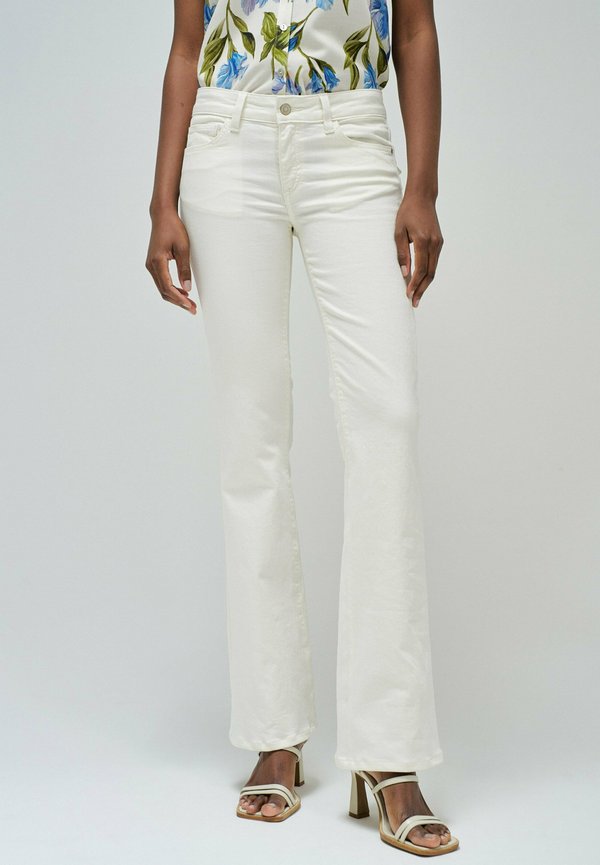 Flared Jeans - perle