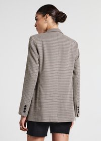 Calliope DOPPIOPETTO PIED DE POULE - Manteau court - var beige chiaro