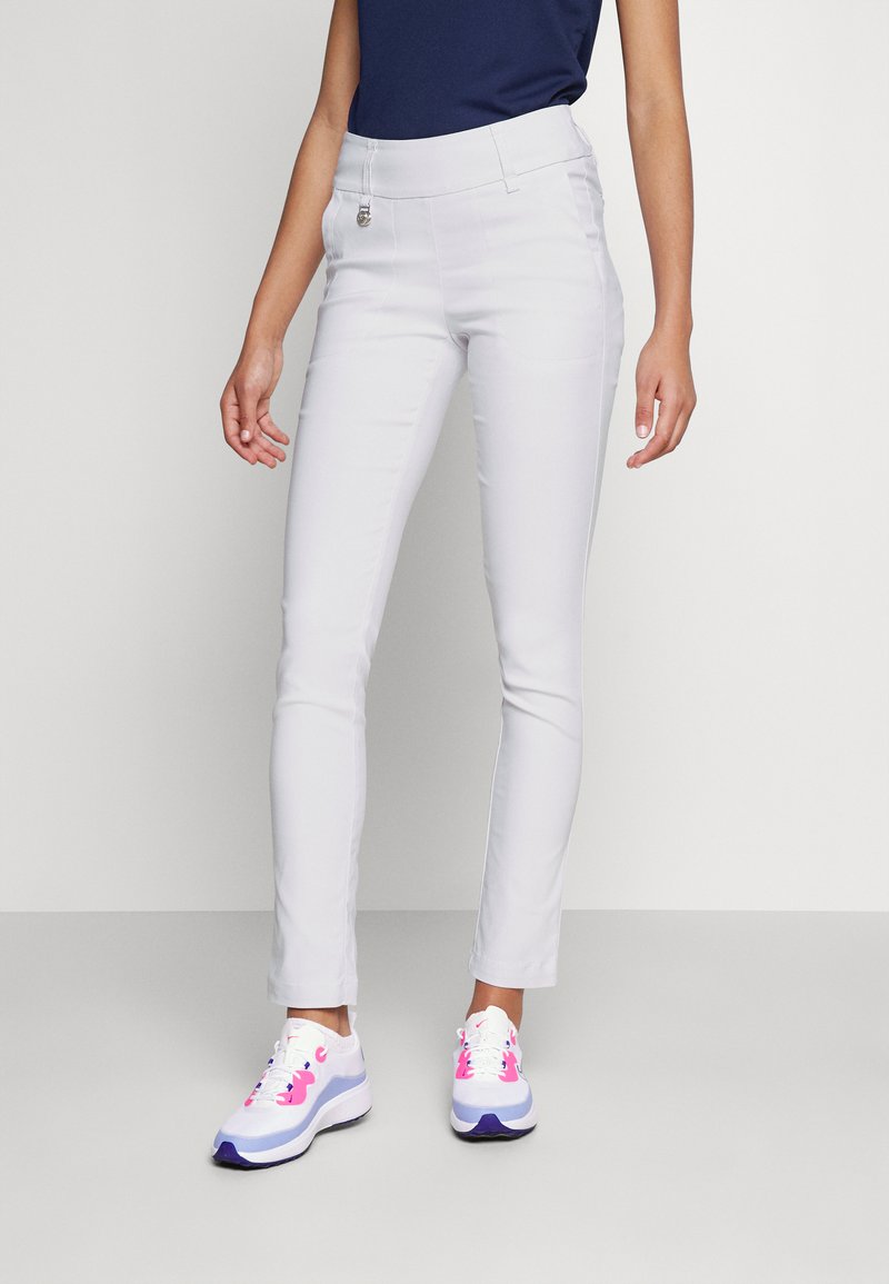 Damen Sportbekleidung | Daily Sports MAGIC PANTS Stoffhose pearl/hellgrau - OS32291 Damen Sportbekleidung | Daily Sports MAGIC PANTS Stoffhose pearl/hellgrau - OS32291