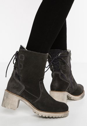 Tamaris, Bottines à lacets - anthracite