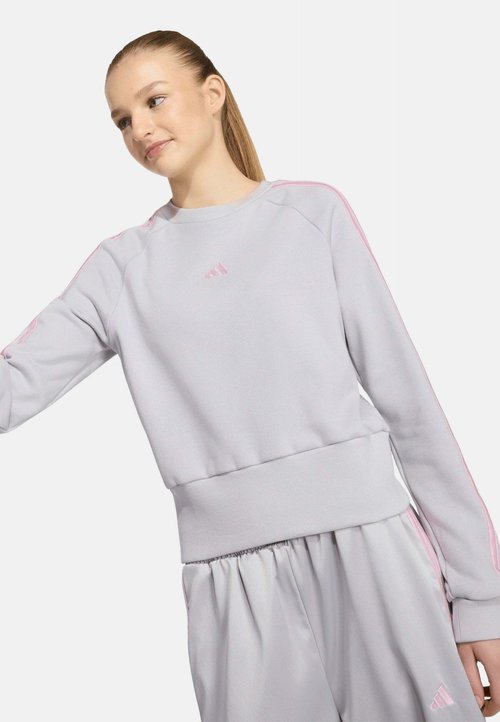 adidas Sudadera de niña Seasonals Satin Gris — photo 4