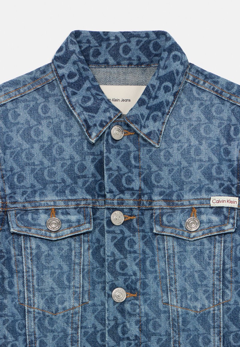 Calvin Klein Jeans LASER BILLBOARD TRUCKER UNISEX Veste en jean