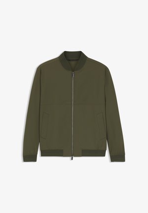 BOSS, P-HANRY-BMB-WG-263F - Bomberjacke - open green