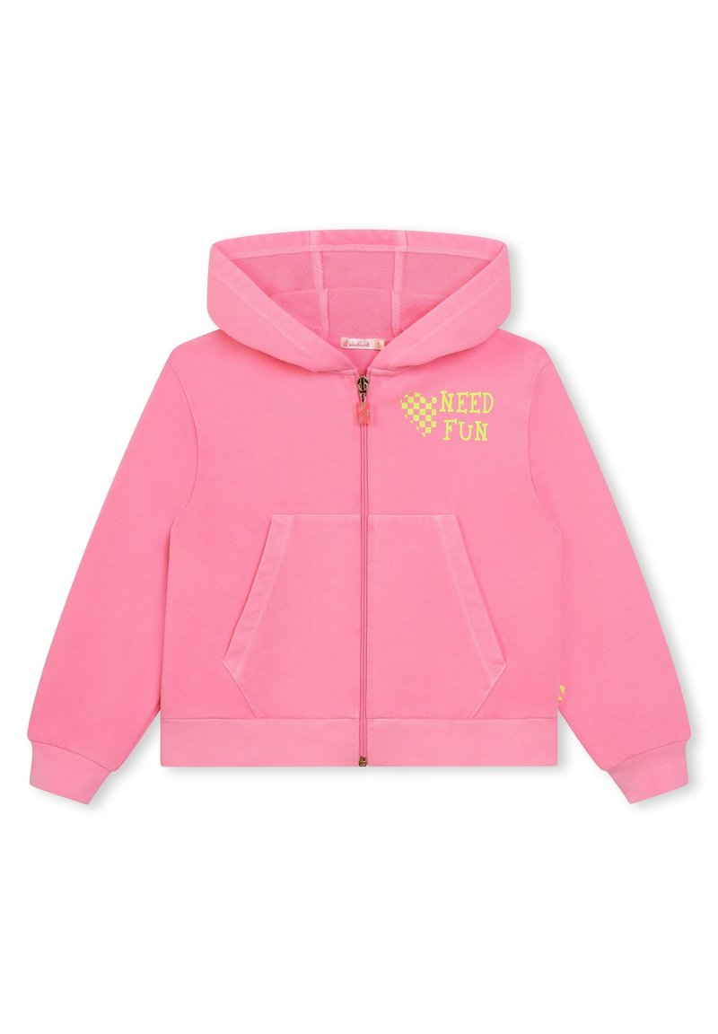 Billieblush Sweater met rits donkerroze