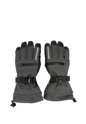 ST ANTON - Gants - charcoal melange