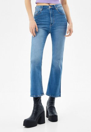 Flared jeans - dark blue