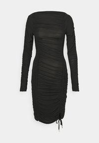 SENSUAL DRAPE - Trikoomekko - meteorite black
