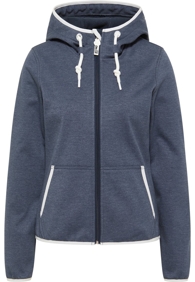 myMo ATHLSR Sweater met rits blauw