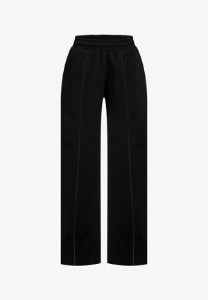 Smilodox, OVERSIZED STRAIGHT LEG JOGGER WITH ADJUSTABLE HEM SIARA - Pantalones deportivos - schwarz uni