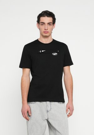 ADJUST - Tričko s potlačou - black