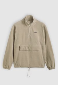 LSE RLXD GRAPHIC ZIP PCH - Φλις πουλόβερ - vintage khaki
