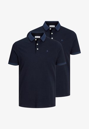 Jack & Jones, 2ER PACK PAULOS SLIM FIT - Poloshirt - dark navy