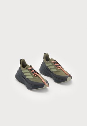 ULTRABOOST 5 HERMANOS KOUMORI - Road running shoes - carbon/tent green/olive strata
