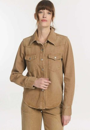 DALIA - CASUAL - Button-down blouse - dust