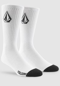 Volcom - FULL STONE SOCK 3PK - Sokken - white Miniatuurafbeelding 1