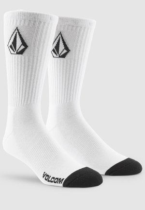 FULL STONE SOCK 3PK - Strumpor - white