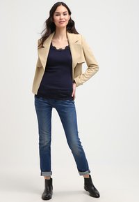 Rosemunde SILK-MIX - Top - navy