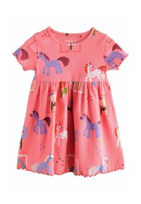 Next - REGULAR FIT-SHORT SLEEVE - Jurk - unicorn pink Miniatuurafbeelding 1