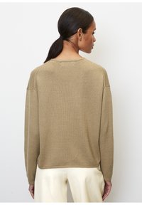 Marc O'Polo V-NECK - Jumper - dusty earth