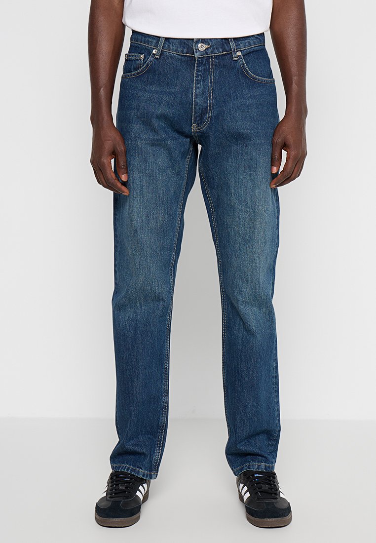Woodbird Straight leg jeans donkerblauw Woodbird Straight leg jeans donkerblauw