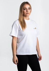 Carhartt WIP AMERICAN SCRIPT - Βασικό μπλουζάκι - white