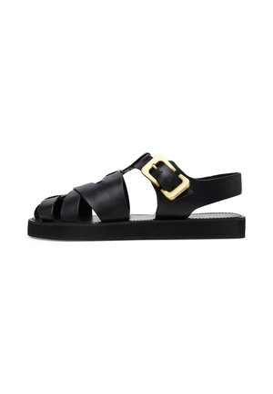 Gino Rossi, LOCK - Sandále na platforme - black