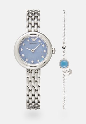 SET - Klocka - silver-coloured