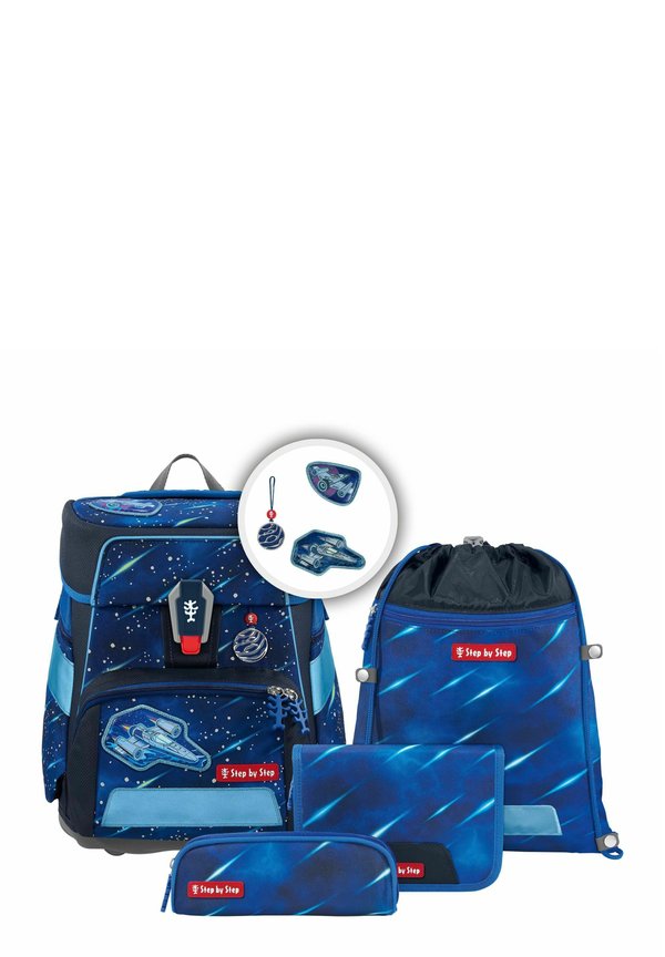 SPACE REFLECT 5-TEILIG - Schulranzen Set - star shuttle elio
