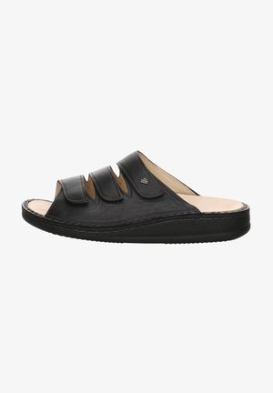 Finn Comfort KORFU - Pantolette flach - black