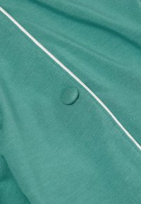 Intimissimi KURZÄRMELIGES, VORNE OFFENES - Pyžamový top - blau lagoon blue