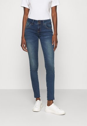 Vaqueros slim fit - dark-blue denim