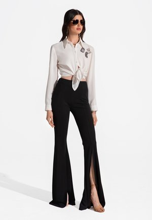 SAX35TH by Alicja Czarniecka WIDE - Nohavice - black